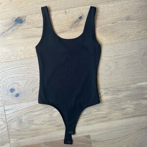 Express Body Contour Sleeveless Bodysuit Black XS